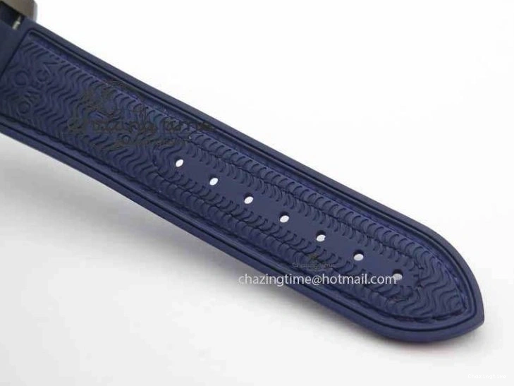 0320 Planet Ocean 2016 43.5mm SS OM 1:1 Best Edition Blue Dial On Blue Leather Strap A Sophisticated 8165